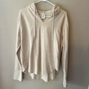 Aerie Offline Raw Hem Hoodie